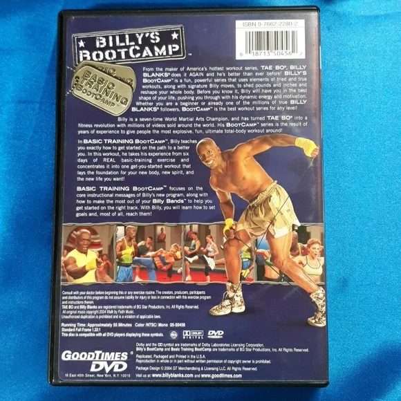 Billy's Bootcamp DVD'S (Billy Blanks) - Picture 4 of 12